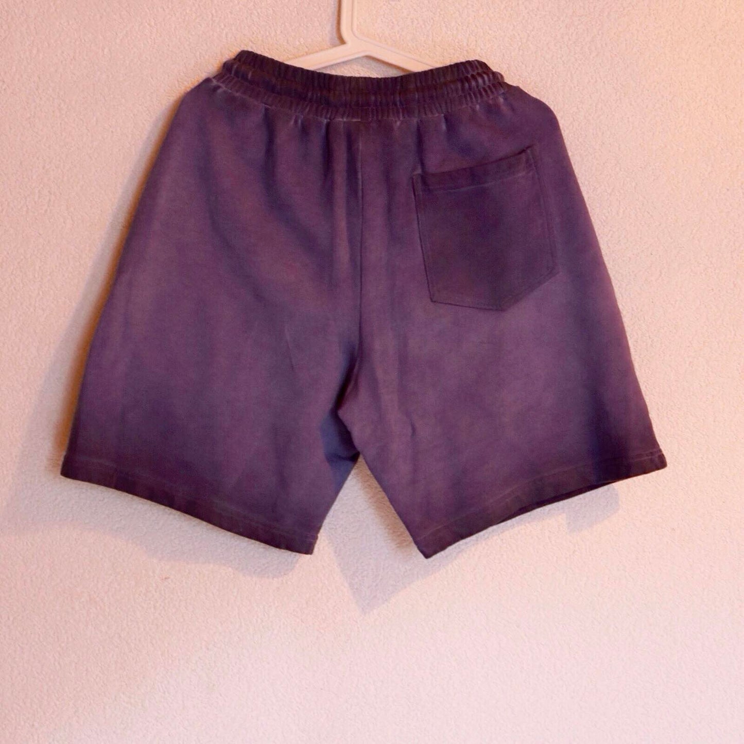 gtsalpina twilight plum unisex shorts, minimalist design, breathable comfort, casual summer wear