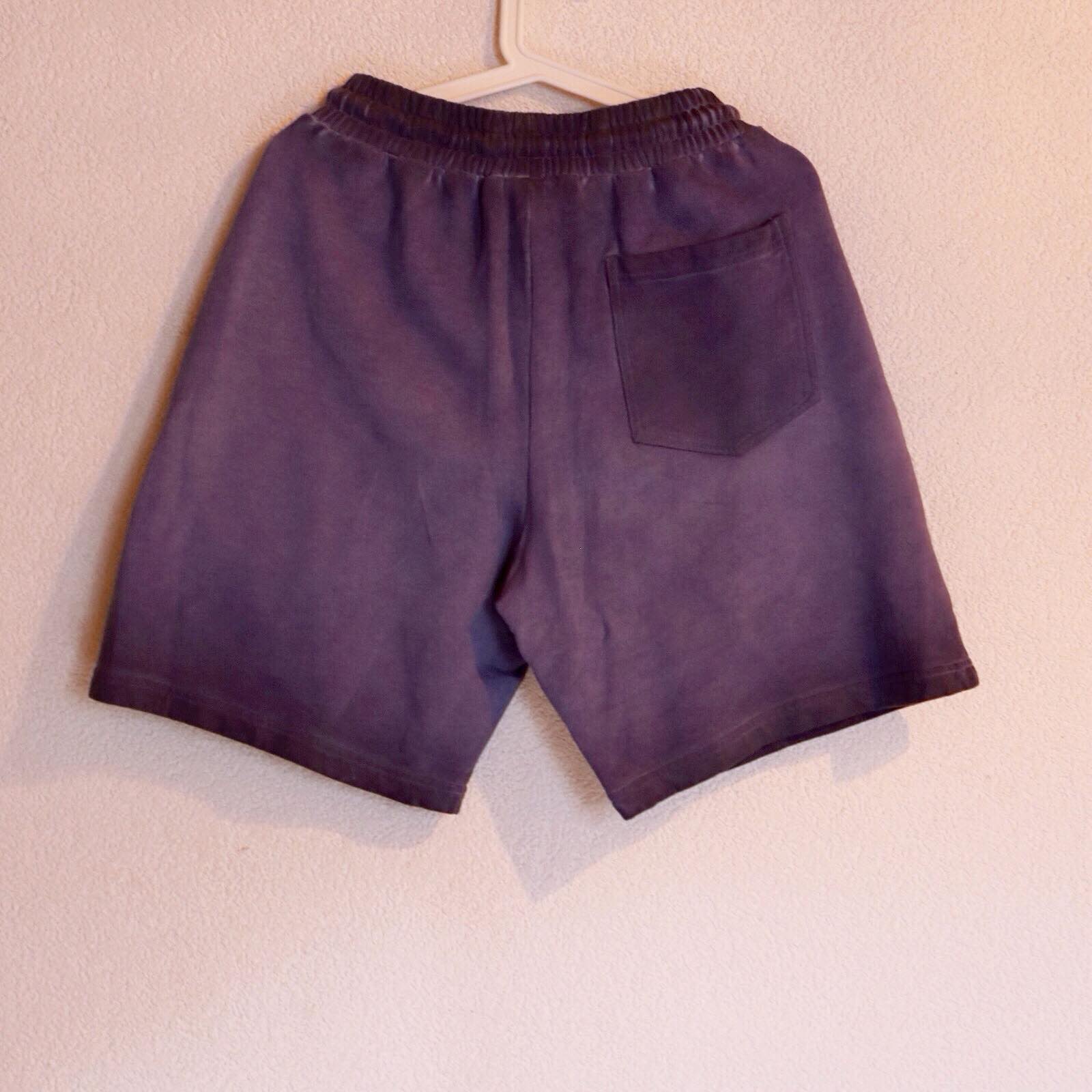gtsalpina twilight plum unisex shorts, minimalist design, breathable comfort, casual summer wear